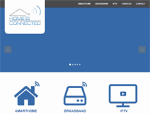 Tablet Screenshot of homeisconnected.com